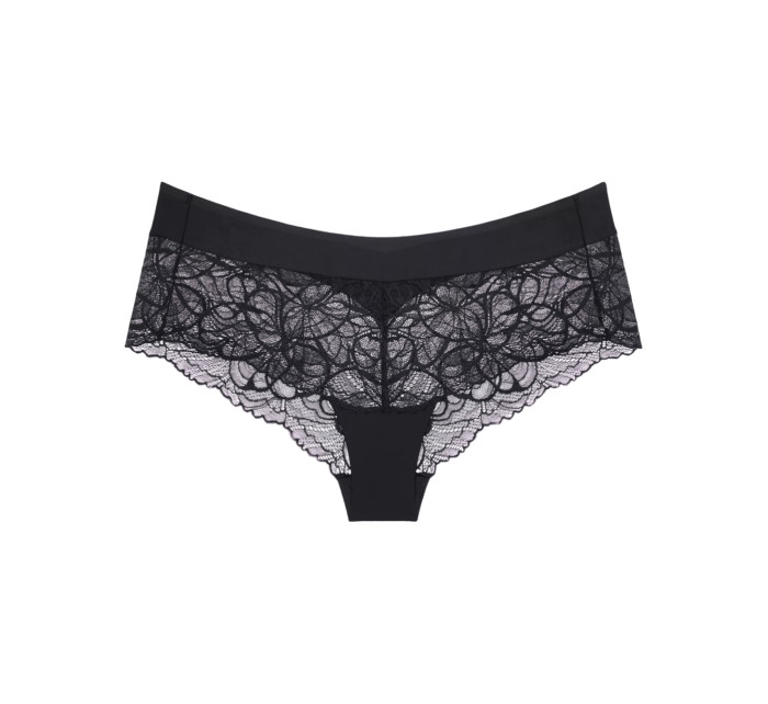 Dámské kalhotky Body Make-Up Illusion Lace Shorty - BLACK - černé 0004  - TRIUMPH