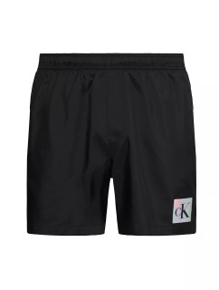 Pánské plavky Tkaný spodní díl MEDIUM DRAWSTRING KM0KM00909BEH - Calvin Klein