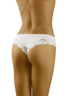 Dámská tanga model 17566368 White - Wol-Bar