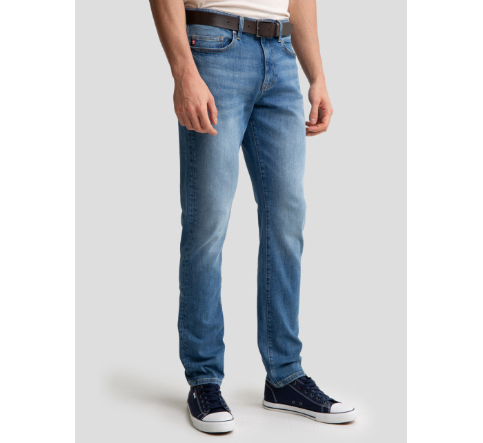 Big Star Tapered Trousers Denim 110841 477 Blue