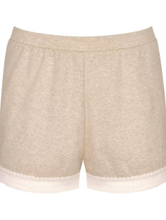 Dámské šortky GO Ribbed Short - GRAY - sv. béžové M013 - SLOGGI