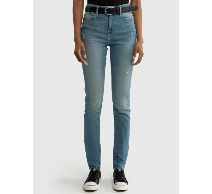 Big Star Skinny kalhoty 115490 Light Denim-172