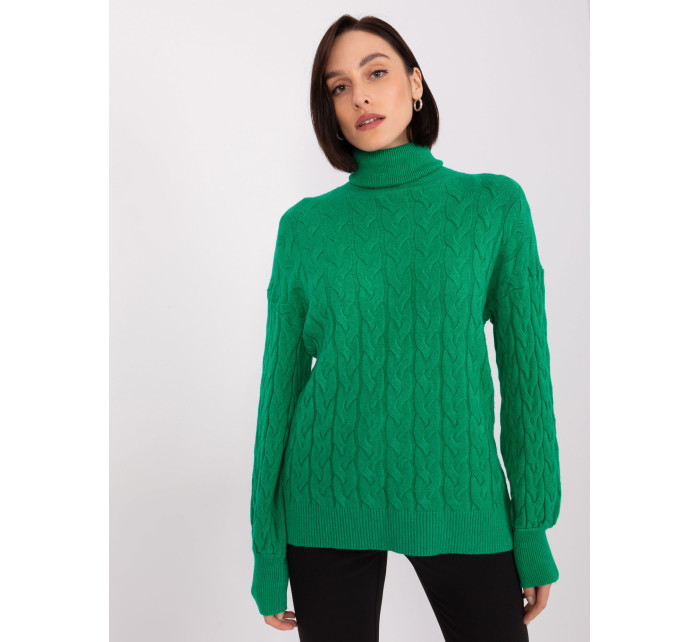 Sweter AT SW model 19040830 zielony - FPrice