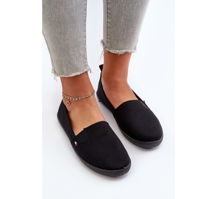 Dámské Slip-On Sneakers Sneakers Black Adrancia