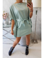 Šaty batwings Oversize mint