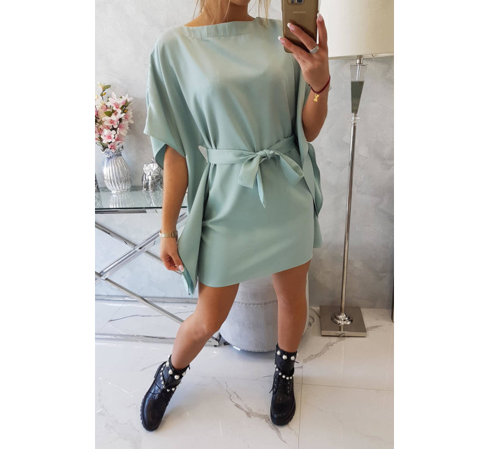 Šaty batwings Oversize mint