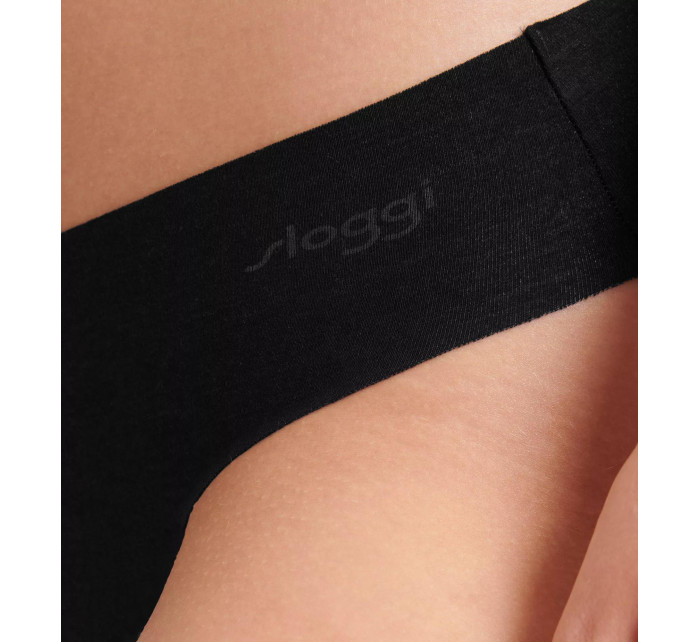 Dámské kalhotky ZERO Modal 2.0 Hipstring 2P - BLACK - černé 0004 - SLOGGI