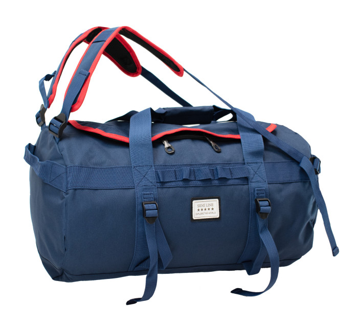 Fitness taška/cestovní taška Semiline A3051-2 Navy Blue/Red