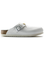 Pánské dřeváky Boston White z přírodní kůže pro regular model 20693931 - Birkenstock