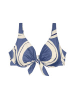 Dámská plavková podprsenka Summer Allure W - BLUE - modrobílá 0032 - TRIUMPH