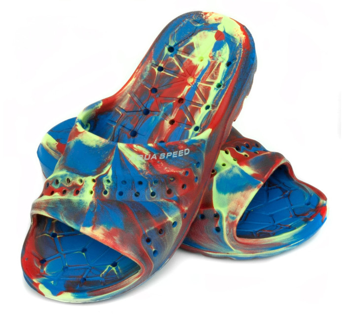 Bazénové pantofle model 20293661 Multicolour - AQUA SPEED