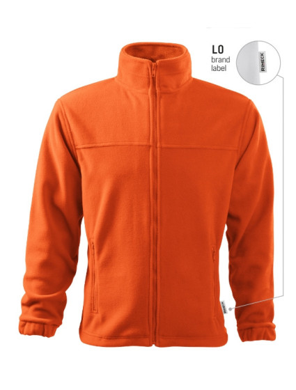 Jacket fleece pánský oranžová 11 (brand label)