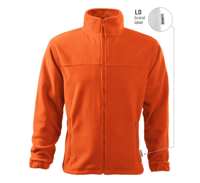 Jacket fleece pánský oranžová 11 (brand label)