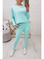 Set s oversized halenkou mint