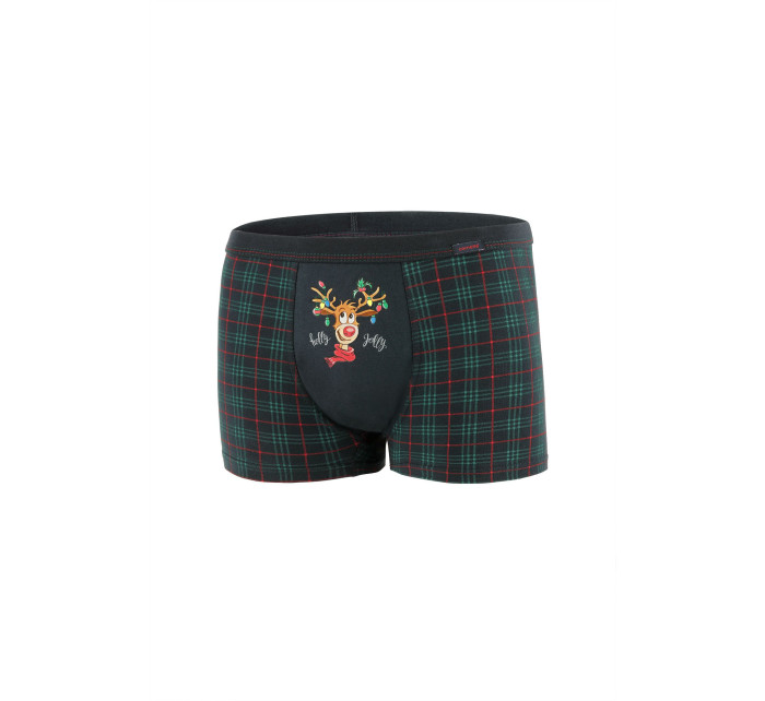 Boxerky Rudolph 3 007/63 Navy-Blue - Cornette