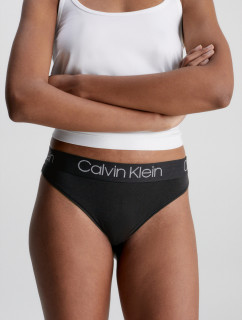 Dámská tanga 3 Pack 000QD3758E999 černá/bílá/šedá - Calvin Klein