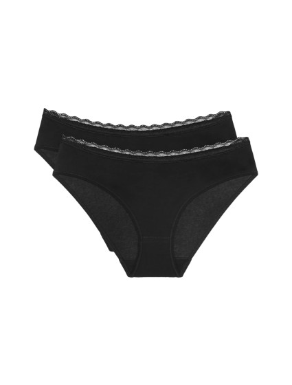 Feel Of Cotton Tai 2P - BLACK - TRIUMPH BLACK - TRIUMPH