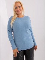 Sweter PM SW PM 3905.13 jasny niebieski