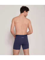 Pánské boxerky EVER Airy Short C2P - BLUE - DARK COMBINATION - kombinace modré M008 - SLOGGI