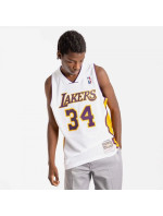 Mitchell & Ness Los Angeles Lakers NBA Shaquille O'Neal M Pánské tričko SMJY4442-LAL02SONWHIT