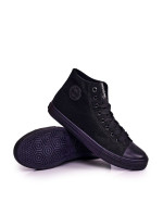 Men's Classic High Sneakers BIG STAR Black