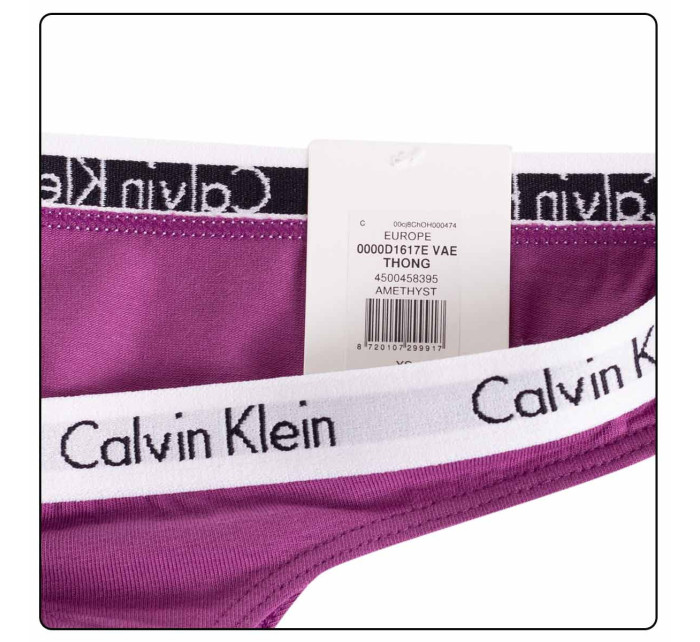 Calvin Klein Spodní prádlo Tanga 0000D1617EVAE Fialová