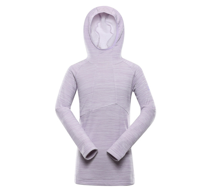 Dětská rychleschnoucí mikina ALPINE PRO GORFO pastel lilac