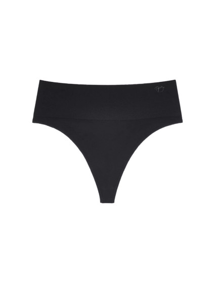 Dámská tanga Triumph Soft Sculpt Bandeau String - BLACK - černé 0004 - TRIUMPH