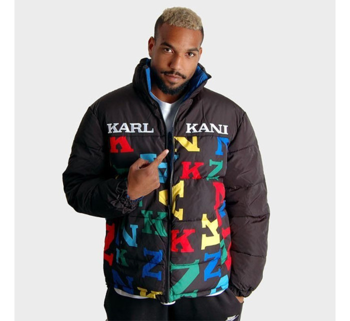 Karl Kani Retro Block Reversible Logo Puffer Jacket M 6076821 pánské oblečení