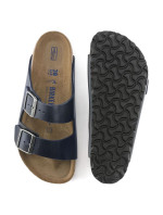 Arizona Soft bed Leather Žabky Blue   Leather model 20694266 - Birkenstock