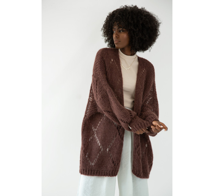 Fobya Cardigan F1888 Brown