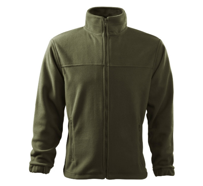 Jacket fleece pánský military