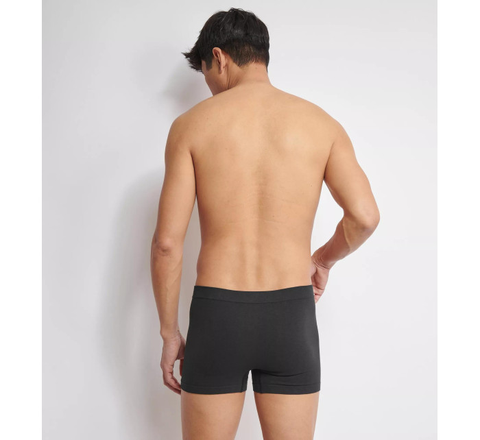 Pánské boxerky GO Smooth Short 2P - BLACK - černé 0004 - SLOGGI