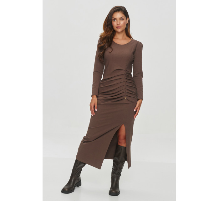 Makadamia Dress M846 Chocolate