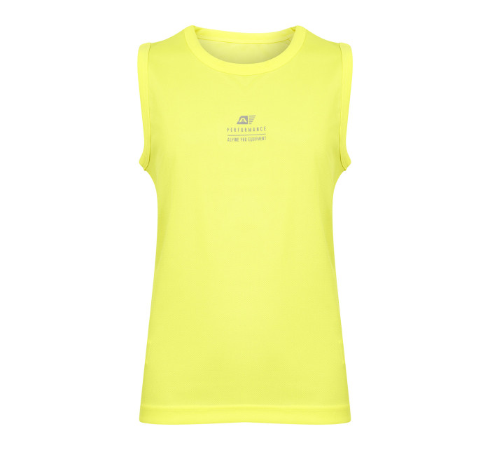 Dětské rychleschnoucí tílko ALPINE PRO NEQO neon safety yellow