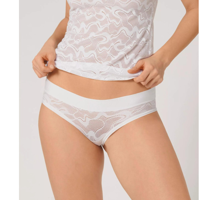 Dámské kalhotky GO Allround Lace Hipster - WHITE - bílé 0003 - SLOGGI