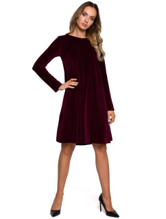 Šaty model 18079356 Maroon - Made Of Emotion