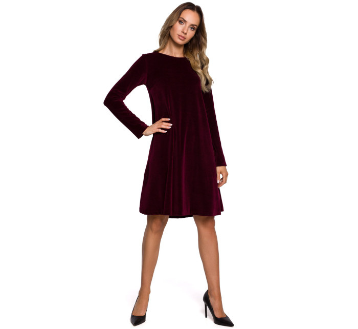 Šaty model 18079356 Maroon - Made Of Emotion