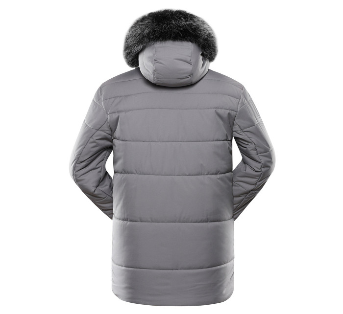 Pánská zimní bunda s membránou ptx ALPINE PRO LODER frost gray