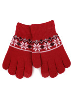 Yoclub Gloves RED-0019G-A25C Red