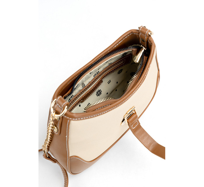 Monnari Bags Dámská crossbody kabelka hnědá