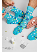 Duhové Rainbow Socks Ponožky Pro lékaře a mediky 3 Párů