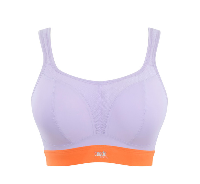 Sportovní podprsenka Non Wired Bra 7341B fialovo/orange - Panache