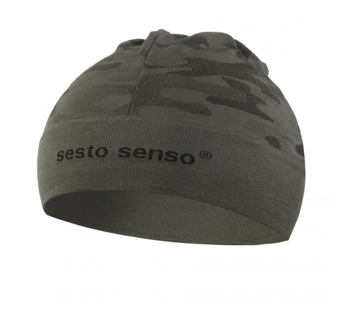 Kšiltovka Sesto Senso Camo Graphite