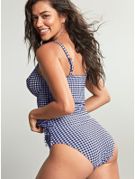 Swimwear Gingham Balcony Tankini navy gingham SW1741