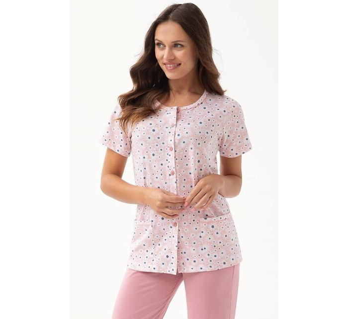 Dámské rozepínací pyžamo Luna 346 kr/r M-2XL