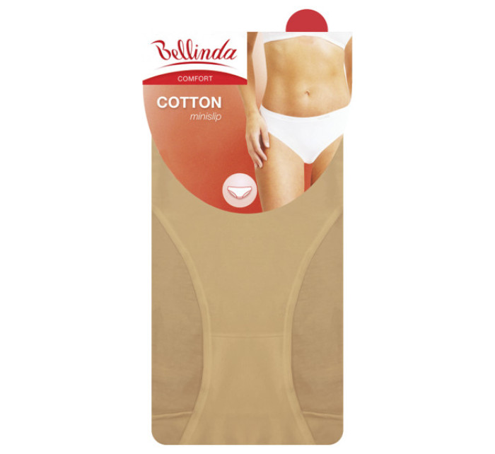 Dámské kalhotky COTTON MINISLIP - BELLINDA - tělová