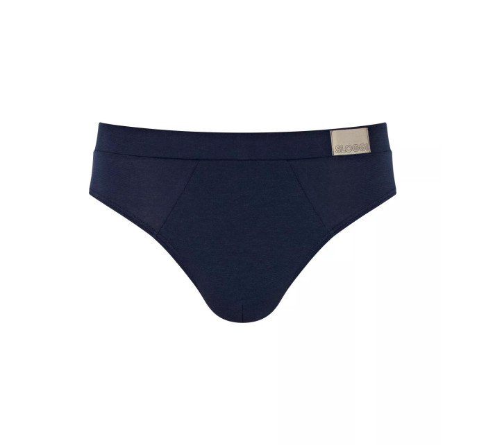 Pánské slipy GO Natural Brief C2P - BLUE - modré M008 - SLOGGI