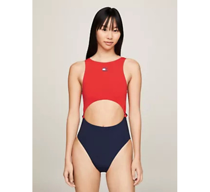 Dámské šaty Close to Body CUT OUT ONE PIECE UW0UW05106XM9 - Tommy Hilfiger