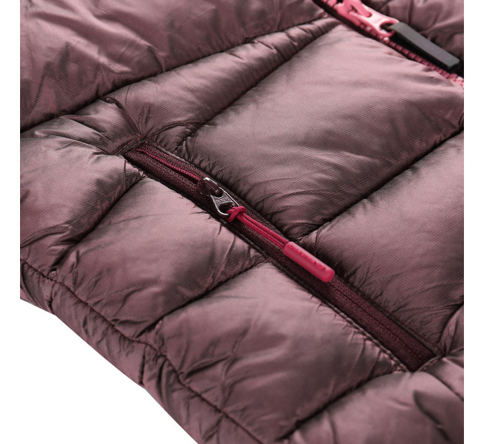 Dětská hi-therm bunda s impregnací ALPINE PRO GROLLO pink cosmos